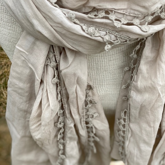 Cotton scarf - Picture 3 of 5